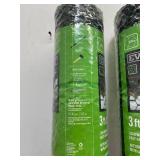 Lot of 2 - Everbilt 3/4 in. Mesh x 3 ft. x 25 ft. Green Plastic Poultry Fence