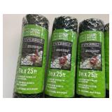 Lot of 9 - Everbilt 3/4 in. Mesh x 3 ft. x 25 ft. Green Plastic Poultry Fence
