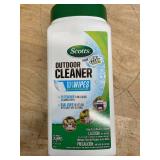 Lot of 3 - Scotts Outdoor Cleaner Plus OxiClean Heavy Duty Wipes