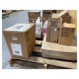 Pallet of Cleaning Supplies