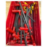 Lots of 10mm and 1/4" T-Handle Hex Keys