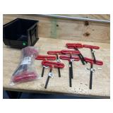 Lot of 15 - Various T-Handle Hex Keys