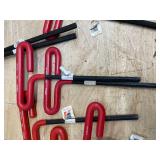 Lot of 15 - Various T-Handle Hex Keys