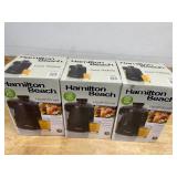 Lot of 3 - Hamilton Beach HealthSmart Juicer Machine