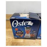 Lot of 3 - Oster Duralast Classic 2-in-1 6 Cup Kitchen Blender and Chopper System in Silver