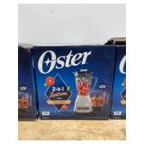 Lot of 3 - Oster Duralast Classic 2-in-1 6 Cup Kitchen Blender and Chopper System in Silver