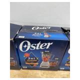 Lot of 3 - Oster Duralast Classic 2-in-1 6 Cup Kitchen Blender and Chopper System in Silver
