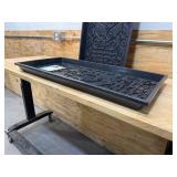 trafficMASTER Lot of 2 - 17in x 35in rubber boot tray