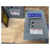 125A 4 Space, 8 circuit electrical box lot of 2