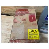 125A 4 Space, 8 circuit electrical box lot of 2
