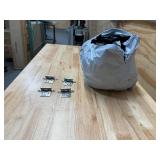 Bag Full of door hinges