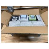 Box full of calculators