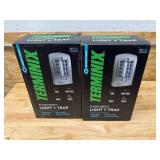 TERMINIX lot of 2 - Silent Flying Insect Trap, Indoors/outdoors