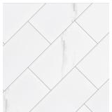 LIFEPROOF Lot of 25 Cases of- Luminescent Sky 6 MIL x 12 in. W x 24 in. L Click Lock Waterproof Vinyl Tile Flooring (20.7 sqft/case) (517.5 sq ft total)