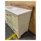 ALLEN+ROTH LEELAND 48" Vanity with Top and Backsplash