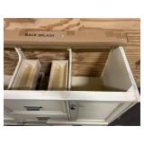 ALLEN+ROTH LEELAND 48" Vanity with Backsplash