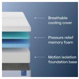 NECTAR Classic 12” Queen Mattress - Medium Firm - Contouring Memory Foam - Cooling Top Layer - Support & Pressure-Relief - Mattress in a Box