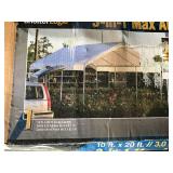 2 Shelter Logic Portable Canopies