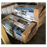 3 Shelter Logic Portable Canopies