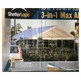 3 Shelter Logic Portable Canopies