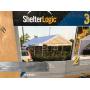 2 Shelter Logic Portable Canopies