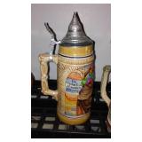 Large Lidded Steins West Germany (4)