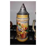 Large Lidded Steins West Germany (4)