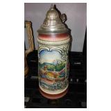 Large Lidded Steins West Germany (4)