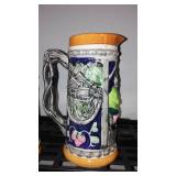 Steins (4) and Pouring Pitcher. Japan