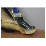 Vintage Grain Belt Beer Chalkware Mallard