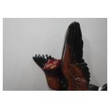 Vintage Grain Belt Beer Chalkware Goose