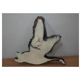 Vintage Grain Belt Beer Chalkware Goose