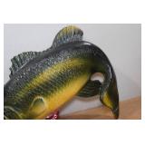 Vintage Grain Belt Beer Chalkware Fish