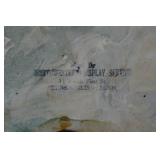 Vintage Grain Belt Beer Chalkware Fish