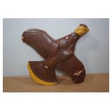 Vintage Grain Belt Beer Chalkware Pheasant
