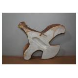 Vintage Grain Belt Beer Chalkware Pheasant