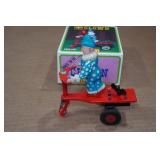 Vintage Tin Toys - Ice Cream Man & Clown