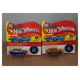 *2* Hot Wheels Authentic Commemorative Replicas with Buttons