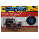 *2* Hot Wheels Authentic Commemorative Replicas with Buttons