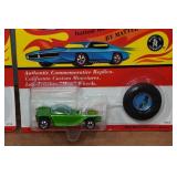 *2* Hot Wheels Authentic Commemorative Replicas with Buttons