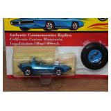 *2* Hot Wheels Authentic Commemorative Replicas with Buttons