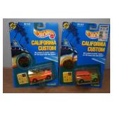 *2* Hot Wheels California Custom Model Cars - 40