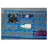 Assorted Diecast Cars with Storage Container