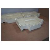 *3* Miniature Diecast Car Storage Containers