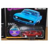 *2* Johnny Lightning Hot Rods Diecast Models - Flathead Flyer & 1969 Pro Street