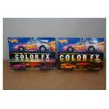 *2* Hot Wheels Color FX Custom Water Color Changing Car Sets