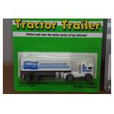 *2* Champion Auto Stores Toy Cars - Tractor Trailer & Corvette