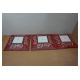 *3* Vintage Coca-Cola Lamp Shades