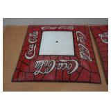 *3* Vintage Coca-Cola Lamp Shades