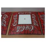 *3* Vintage Coca-Cola Lamp Shades